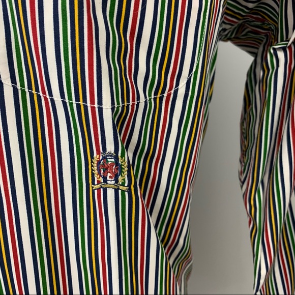 Vintage Tommy Hilfiger Striped Shirt - Picture 3 of 10